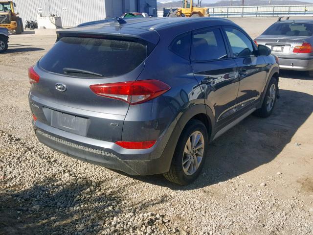 KM8J3CA42JU598841 - 2018 HYUNDAI TUCSON SEL GRAY photo 4