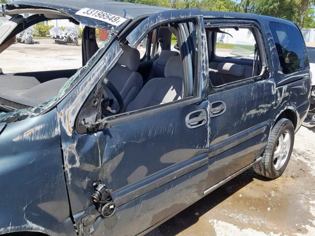1GNDV23197D105696 - 2007 CHEVROLET UPLANDER L 蓝色 照片 10
