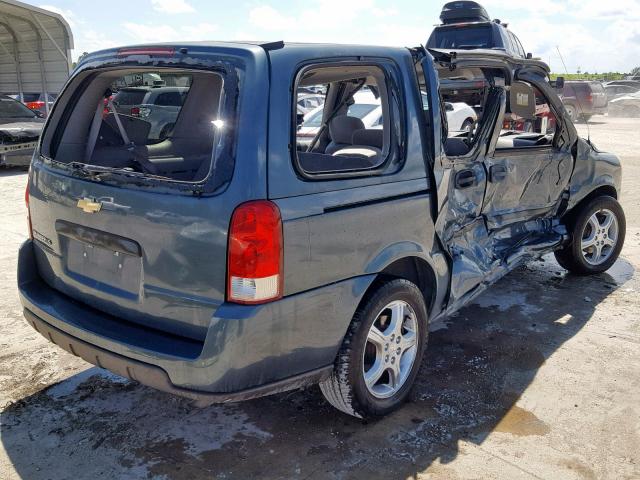 1GNDV23197D105696 - 2007 CHEVROLET UPLANDER L 蓝色 照片 4