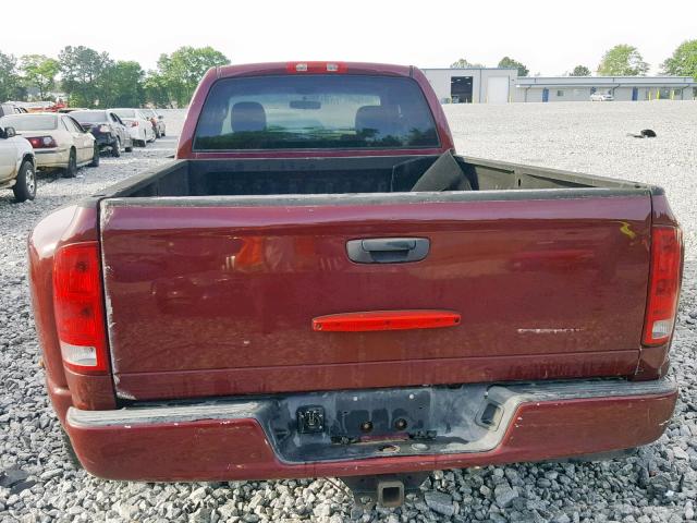 3D7MA48C83G781912 - 2003 DODGE RAM 3500 S BURGUNDY photo 9