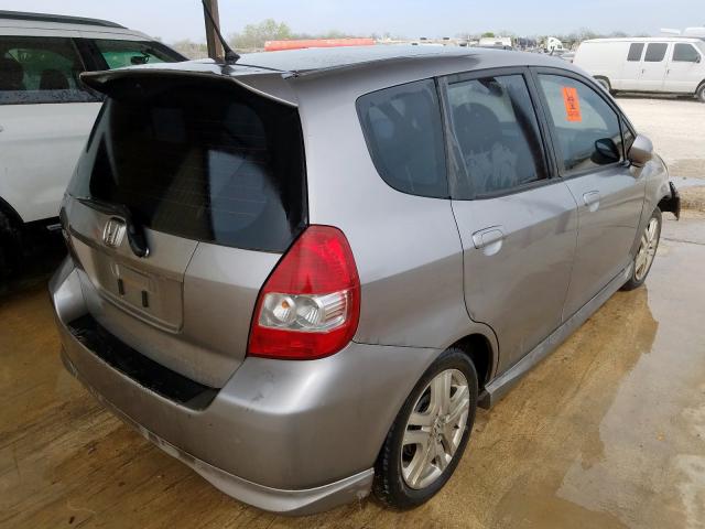 JHMGD37677S053063 - 2007 HONDA FIT S  照片 4