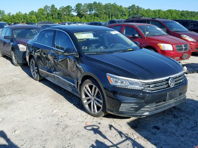 1VWDT7A36HC024238 - 2017 VOLKSWAGEN PASSAT R-L BLACK photo 1