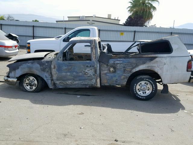 1FTCR10U5VTA61572 - 1997 FORD RANGER BURN photo 10