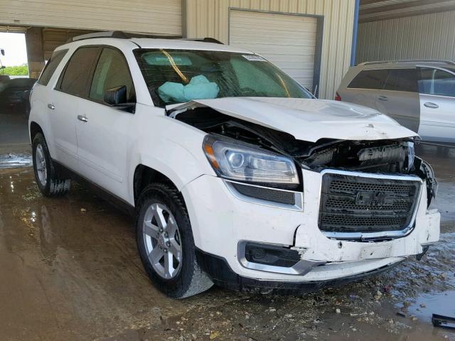 1GKKRNED8EJ325587 - 2014 GMC ACADIA SLE WHITE photo 1