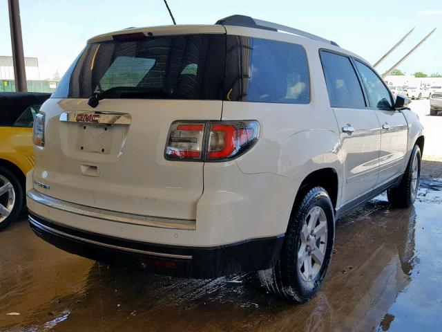 1GKKRNED8EJ325587 - 2014 GMC ACADIA SLE WHITE photo 4