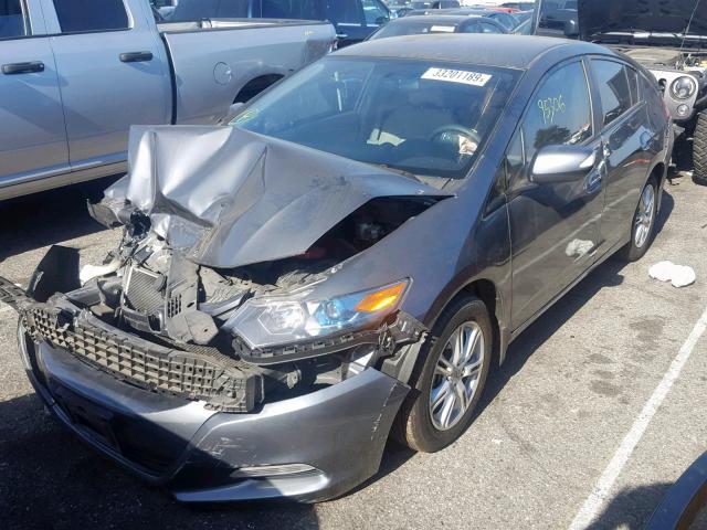 JHMZE2H72BS010900 - 2011 HONDA INSIGHT EX CHARCOAL photo 2