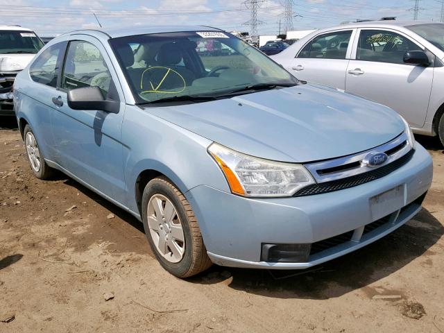 1FAHP32N98W134075 - 2008 FORD FOCUS S/SE BLUE photo 1