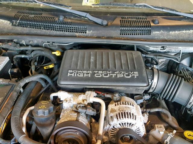 1J4GW58JX4C351374 - 2004 JEEP GRAND CHER GRAY photo 7