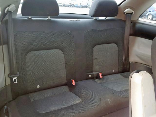 3VWCK21C63M428326 - 2003 VOLKSWAGEN NEW BEETLE შავი ფოტო 6