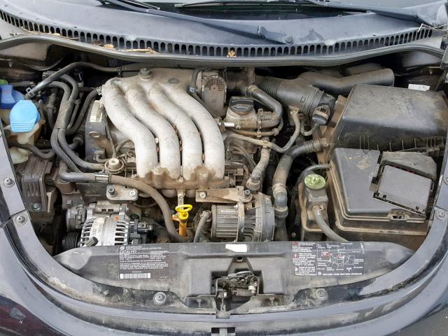 3VWCK21C63M428326 - 2003 VOLKSWAGEN NEW BEETLE შავი ფოტო 7