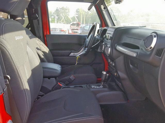 1C4AJWBG4HL714805 - 2017 JEEP WRANGLER S Qırmızı foto 5