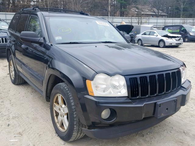 1J4GR48K85C517810 - 2005 JEEP GRAND CHER BLACK photo 1