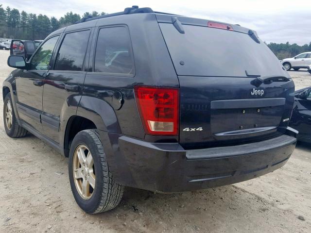 1J4GR48K85C517810 - 2005 JEEP GRAND CHER BLACK photo 3