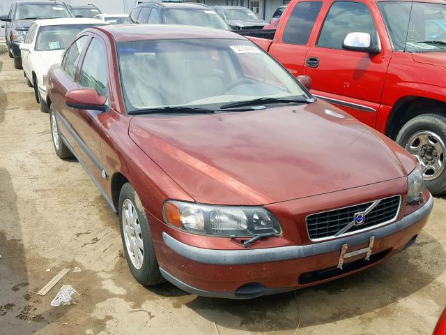 YV1RS61R712018027 - 2001 VOLVO S60 MAROON photo 1