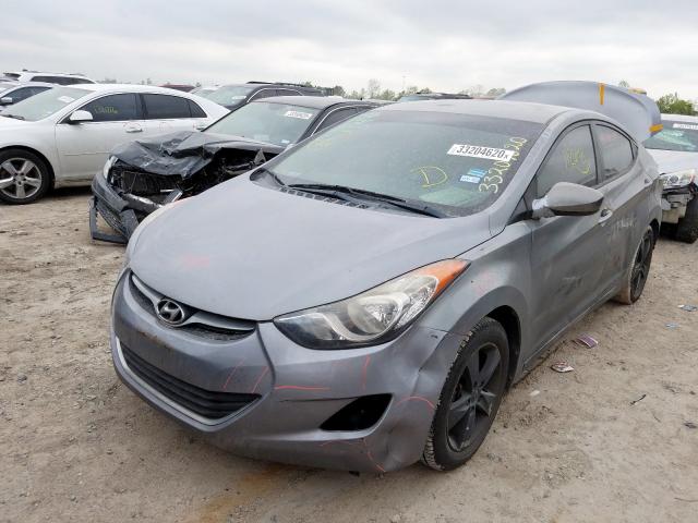 KMHDH4AE4DU720133 - 2013 HYUNDAI ELANTRA GLS  photo 2