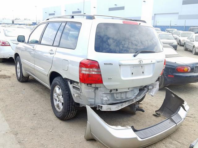 JTEGF21A130085852 - 2003 TOYOTA HIGHLANDER LIMITED  photo 3