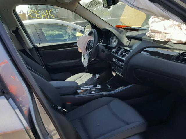 5UXWZ7C39H0V90790 - 2017 BMW X3 SDRIVE2 GRAY photo 5