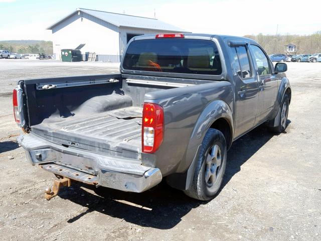 1N6AD07W06C432434 - 2006 NISSAN FRONTIER C GRAY photo 4