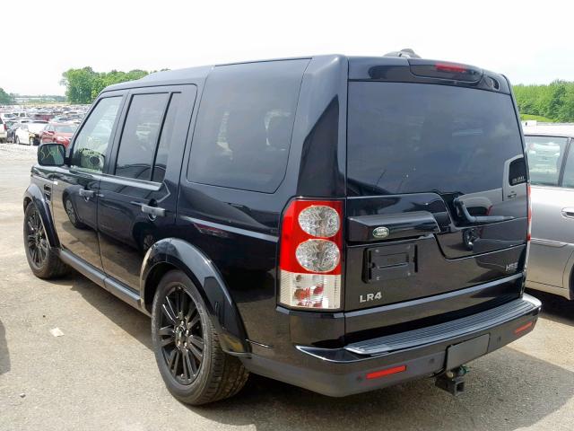 SALAK2D41BA565256 - 2011 LAND ROVER LR4 HSE LU BLACK photo 3