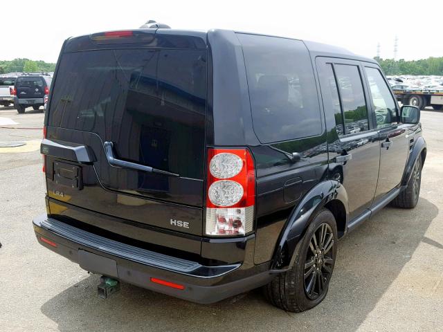 SALAK2D41BA565256 - 2011 LAND ROVER LR4 HSE LU BLACK photo 4