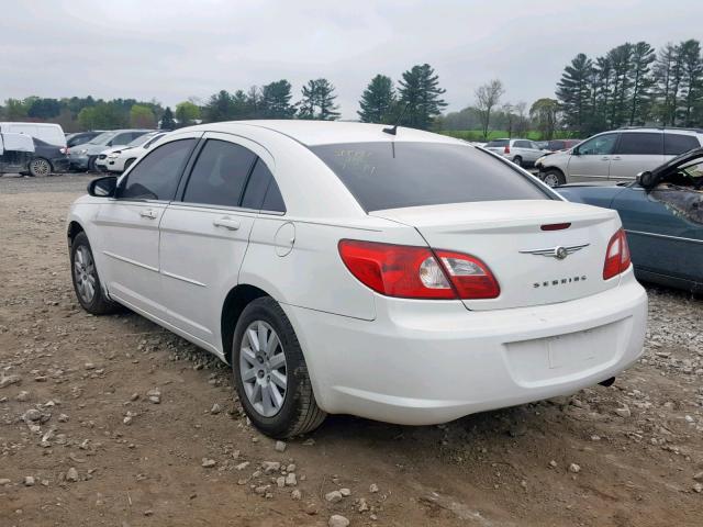 1C3LC46K98N237271 - 2008 CHRYSLER SEBRING LX WHITE photo 3