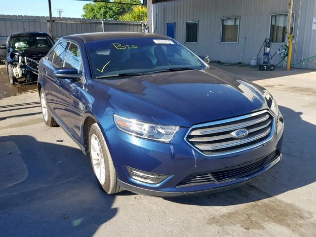 1FAHP2E84HG145477 - 2017 FORD TAURUS SEL BLUE photo 1