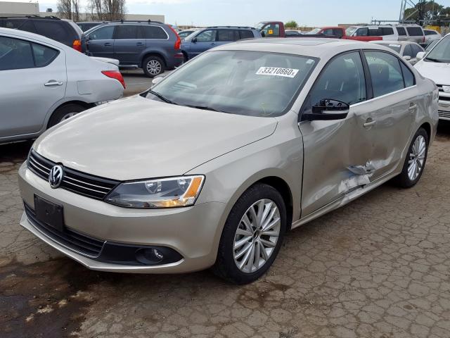 3VWLL7AJ7DM215413 - 2013 VOLKSWAGEN JETTA TDI  photo 2