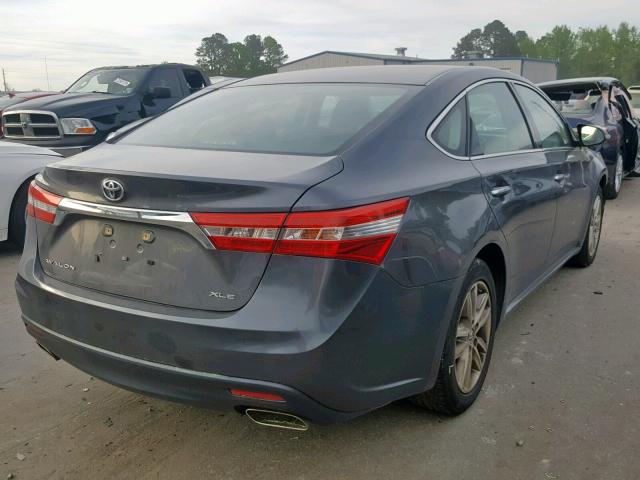 4T1BK1EB1DU025020 - 2013 TOYOTA AVALON BAS CHARCOAL photo 4