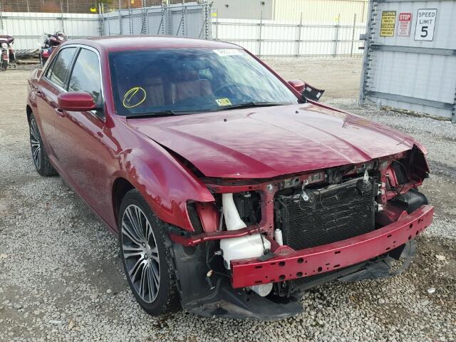 2C3CCABG9DH611977 - 2013 CHRYSLER 300 V6 RED photo 1