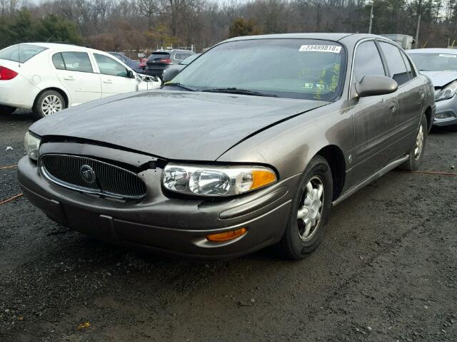 1G4HP54K71U206106 - 2001 BUICK LESABRE CU TAN photo 2