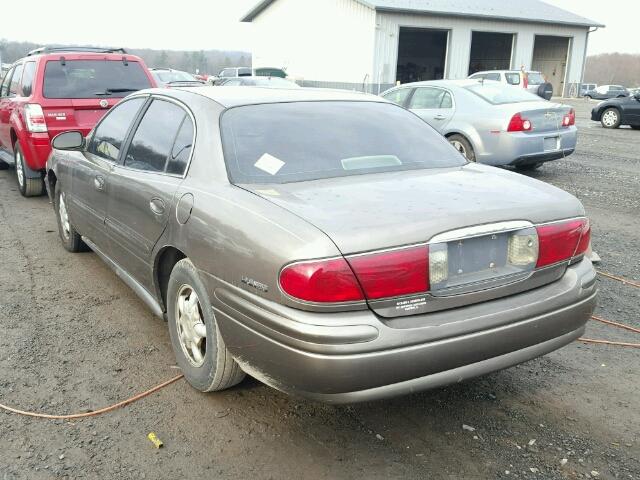 1G4HP54K71U206106 - 2001 BUICK LESABRE CU TAN photo 3