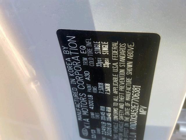 KNDJX3A52E7706381 - 2014 KIA SOUL ! Gümüş foto 10