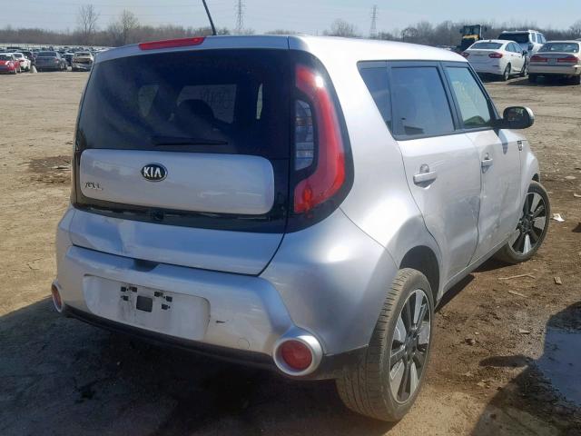 KNDJX3A52E7706381 - 2014 KIA SOUL ! Gümüş foto 4