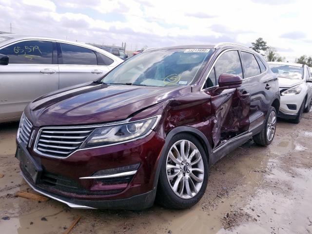 5LMCJ3C97GUJ12585 - 2016 LINCOLN MKC RESERVE  photo 2