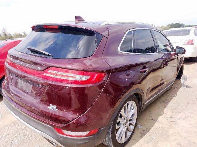 5LMCJ3C97GUJ12585 - 2016 LINCOLN MKC RESERVE  photo 4