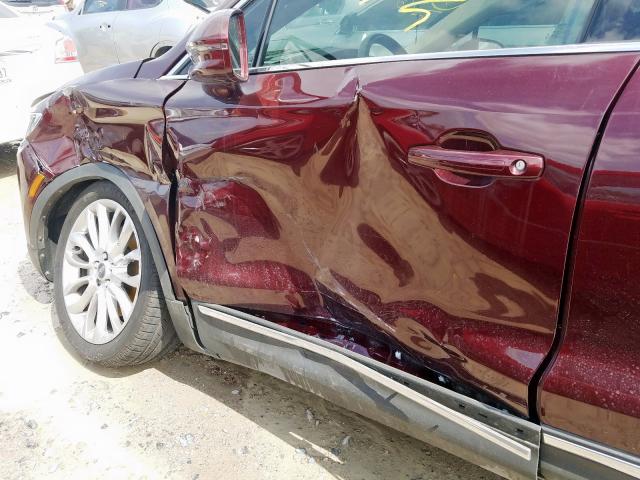 5LMCJ3C97GUJ12585 - 2016 LINCOLN MKC RESERVE  photo 9