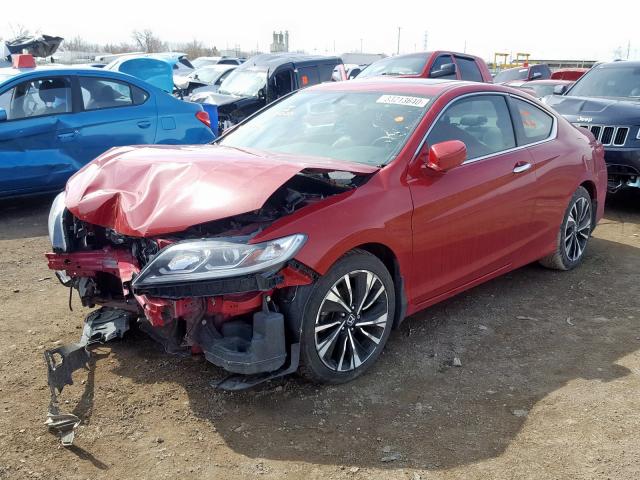 1HGCT1B83HA009702 - 2017 HONDA ACCORD EXL  photo 2