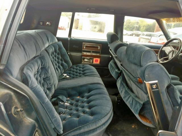 1G6DW69Y3G9720123 - 1986 CADILLAC FLEETWOOD BLUE photo 6