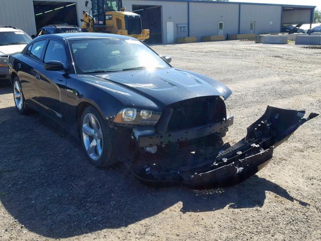 2C3CDXHG2CH126246 - 2012 DODGE CHARGER SX BLACK photo 1