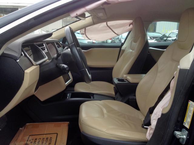 5YJSA1CN2DFP13704 - 2013 TESLA MODEL S Կապույտ լուսանկար 10