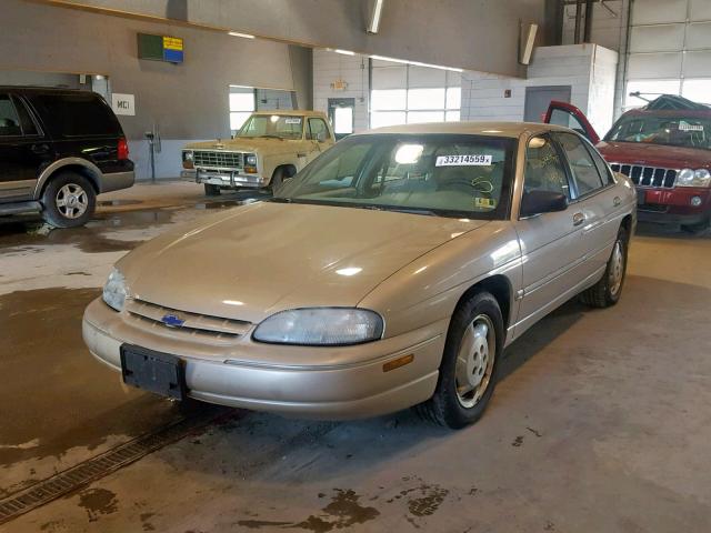 2G1WL52M3X9130863 - 1999 CHEVROLET LUMINA BAS GOLD photo 2
