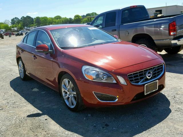 YV1902FH8C2122088 - 2012 VOLVO S60 T6 ORANGE photo 1