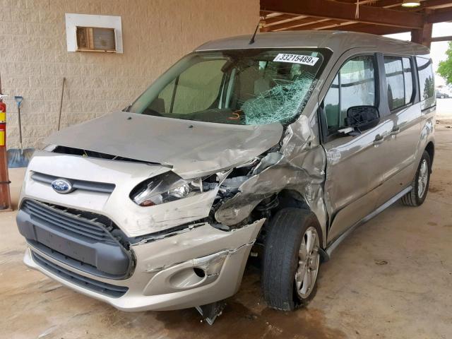 NM0GE9F79G1281595 - 2016 FORD TRANSIT CO GOLD photo 2