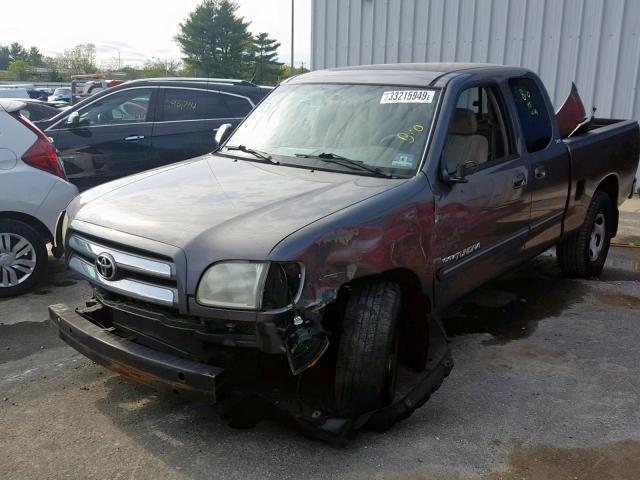 5TBRN34164S442936 - 2004 TOYOTA TUNDRA ACC GRAY photo 2