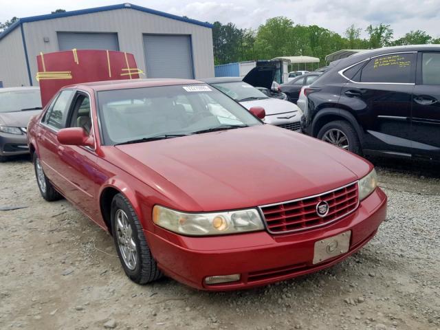 1G6KS54Y62U255346 - 2002 CADILLAC SEVILLE SL MAROON photo 1