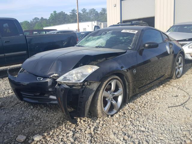 JN1AZ34D36M308373 - 2006 NISSAN 350Z COUPE BLACK photo 2