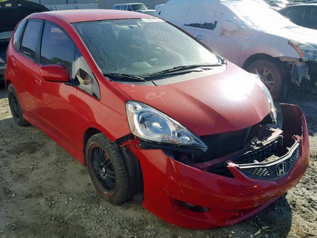 JHMGE8H4XAC026075 - 2010 HONDA FIT SPORT RED photo 1