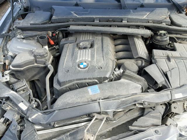 WBAPK7C52BA821944 - 2011 BMW 328 XI SILVER photo 7