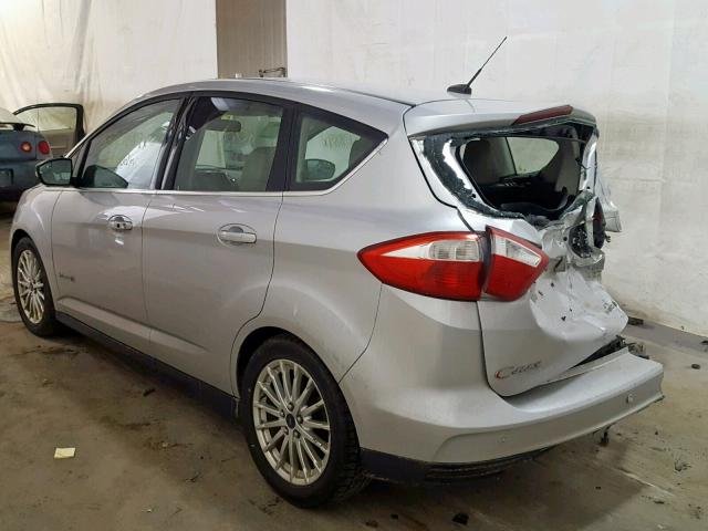 1FADP5BU6DL531658 - 2013 FORD C-MAX SEL SILVER photo 3