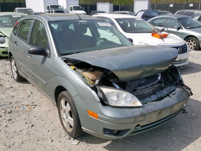 1FAFP37N76W192148 - 2006 FORD FOCUS ZX5 GREEN photo 1